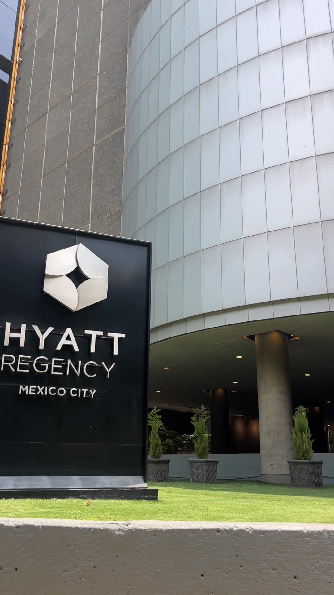 The Hyatt Regency in Polanco neighborhood in Mexico City. If you want to stay in Polanco it is centr