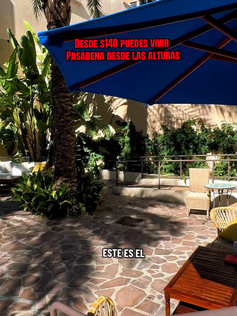 ¿Un hotel boutique con alberca en la azotea y vista panorámica de Pasadena? Este es el Pasadena Hote