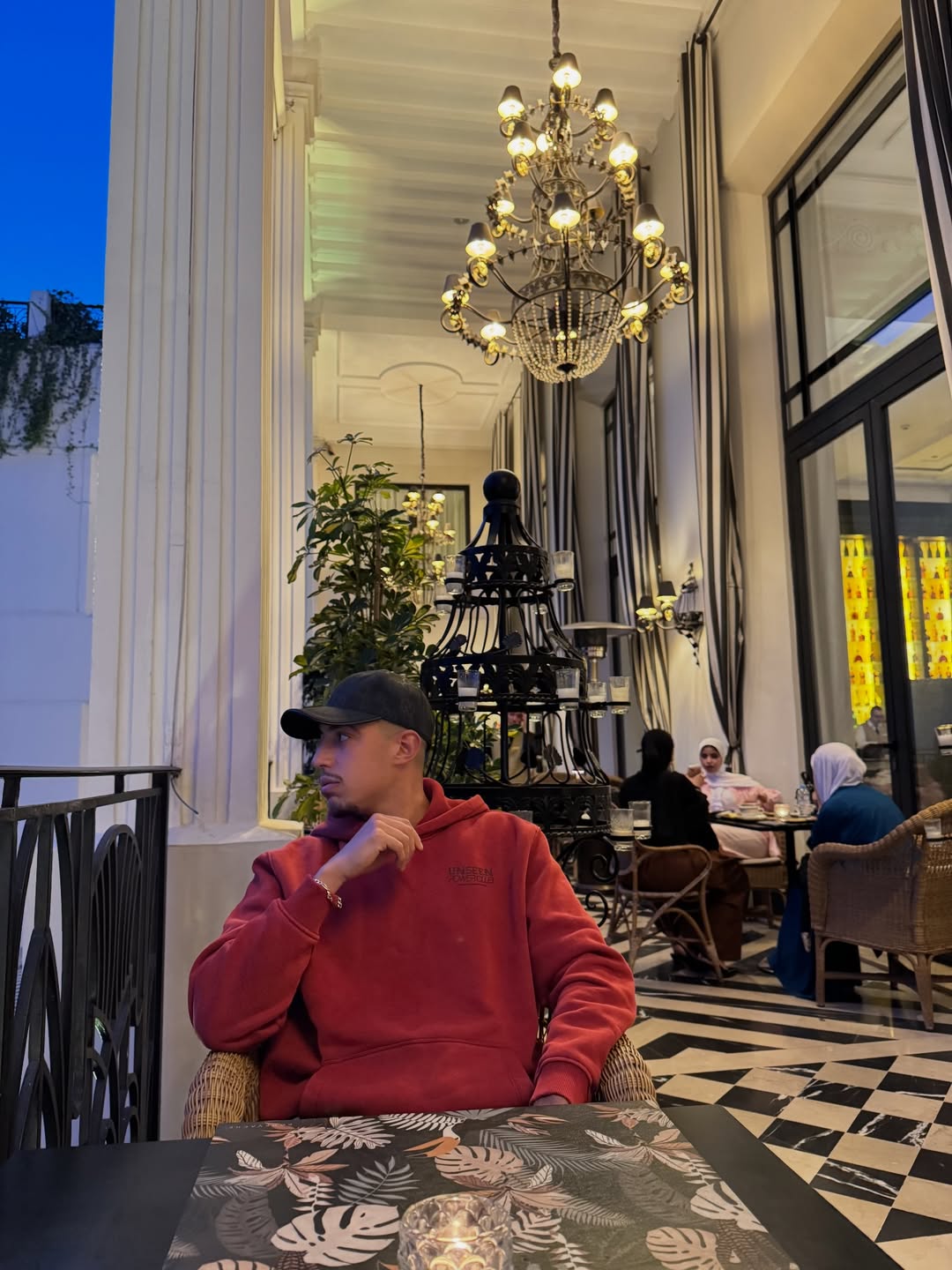 Hôtel Casablanca 🤎✨ #casablanca #vibe #hotelcasablanca #restaurant #terass