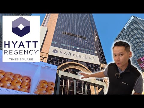 I stayed Hyatt Regency Times Square Room Tour | Epic NYC ...