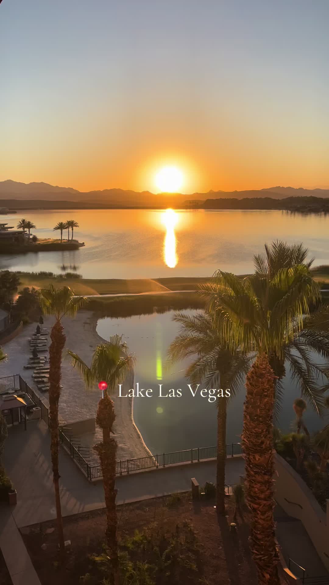 Lake Las Vegas is perfect for that peaceful vibe off the strip. The Westin Lake Las Vegas Resort & S