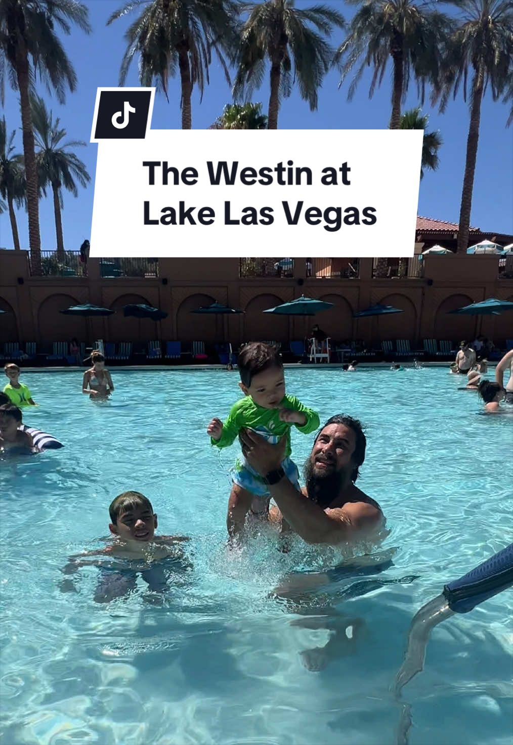 This was our first time staying at The Westin at Lake Las Vegas although we’ve visited the pools pro