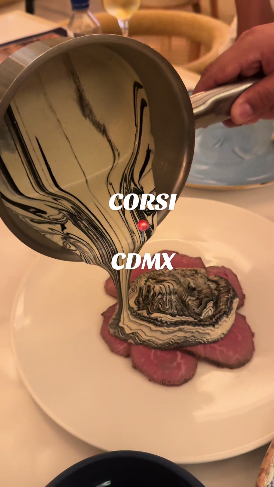 Delicioso CORSI en @JW Marriott de #CDMX de #ArmandoAcosta 👌🏾 | #polanco #restaurantecdmx