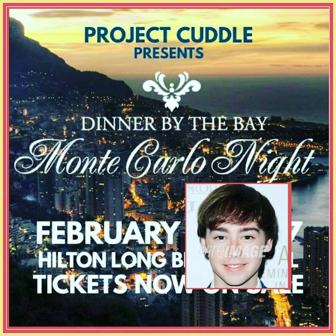 Client Chad Roberts is the proud Teen Ambassador for Project Cuddle, an organization that supports g