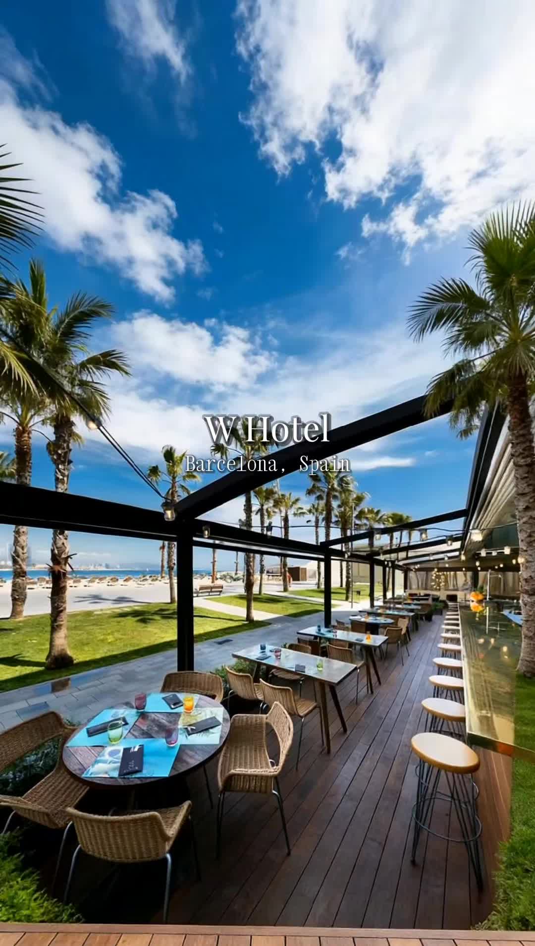 #wbarcelona #barcelonabeach #avantgardedesign #mediterraneanvibes #beachfrontluxury