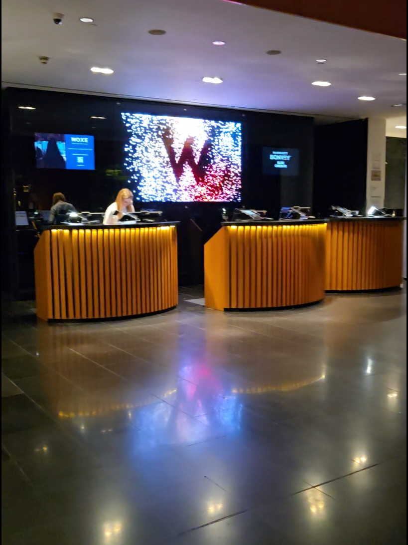 hotel lobby at the W hotel in Barcelona stunning 😍 @myrnacastellanoss