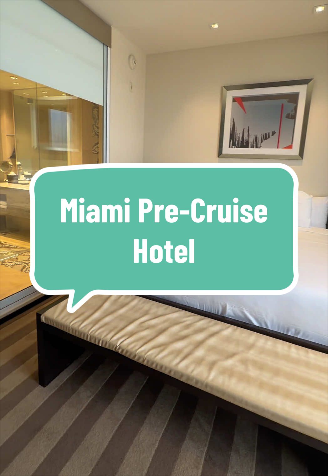 Flying into Miami before a cruise and comparing hotels near Miami cruise port? EB Hotel Miami is a c