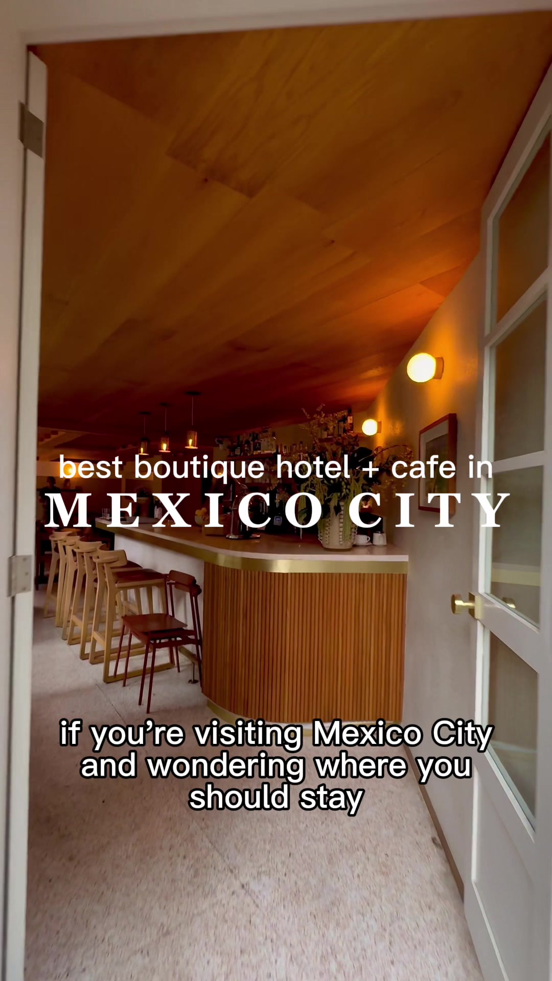 save this for your trip to Mexico City📍 my favorite boutique hotel in Condesa 🇲🇽✨

Name: @hotelca
