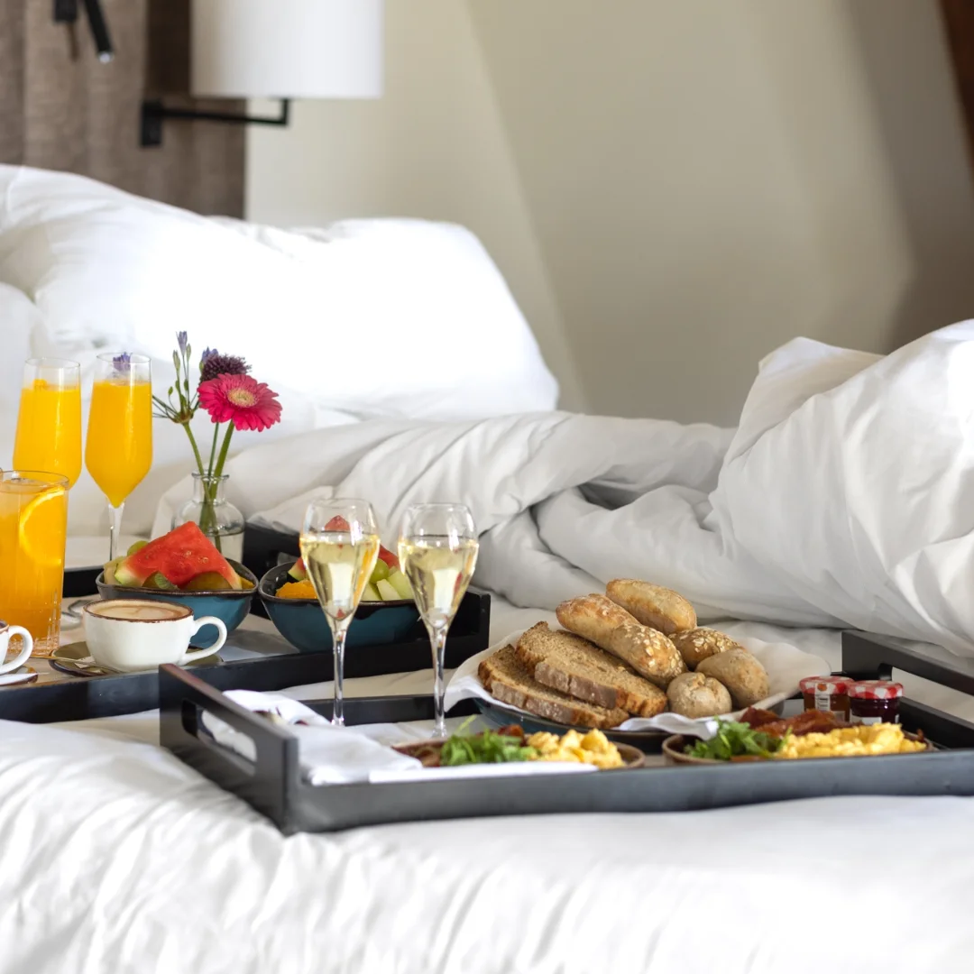 There’s something special about starting the day slowly, wrapped in the comfort of crisp sheets whil