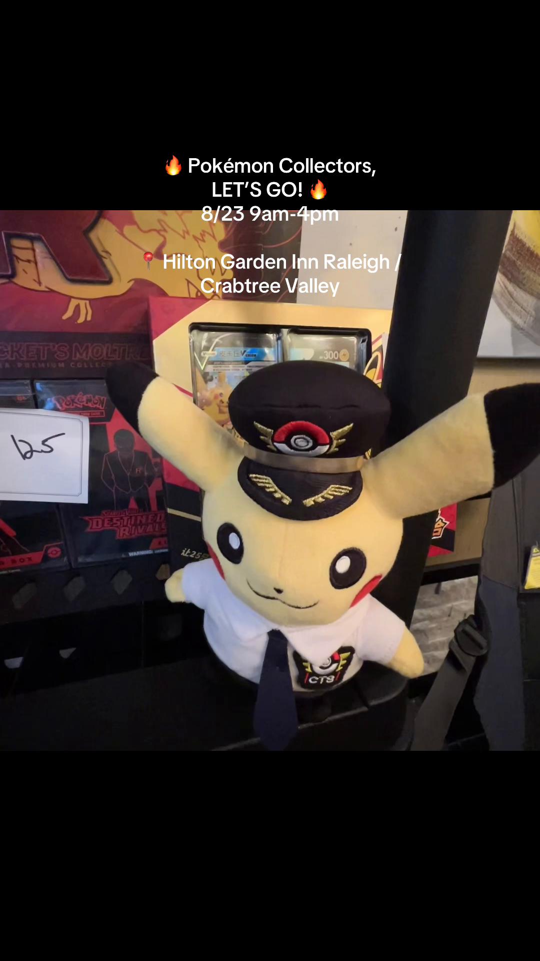 #Pokemon #PokemonTCG #PokemonCards #RaleighNC #CardShow