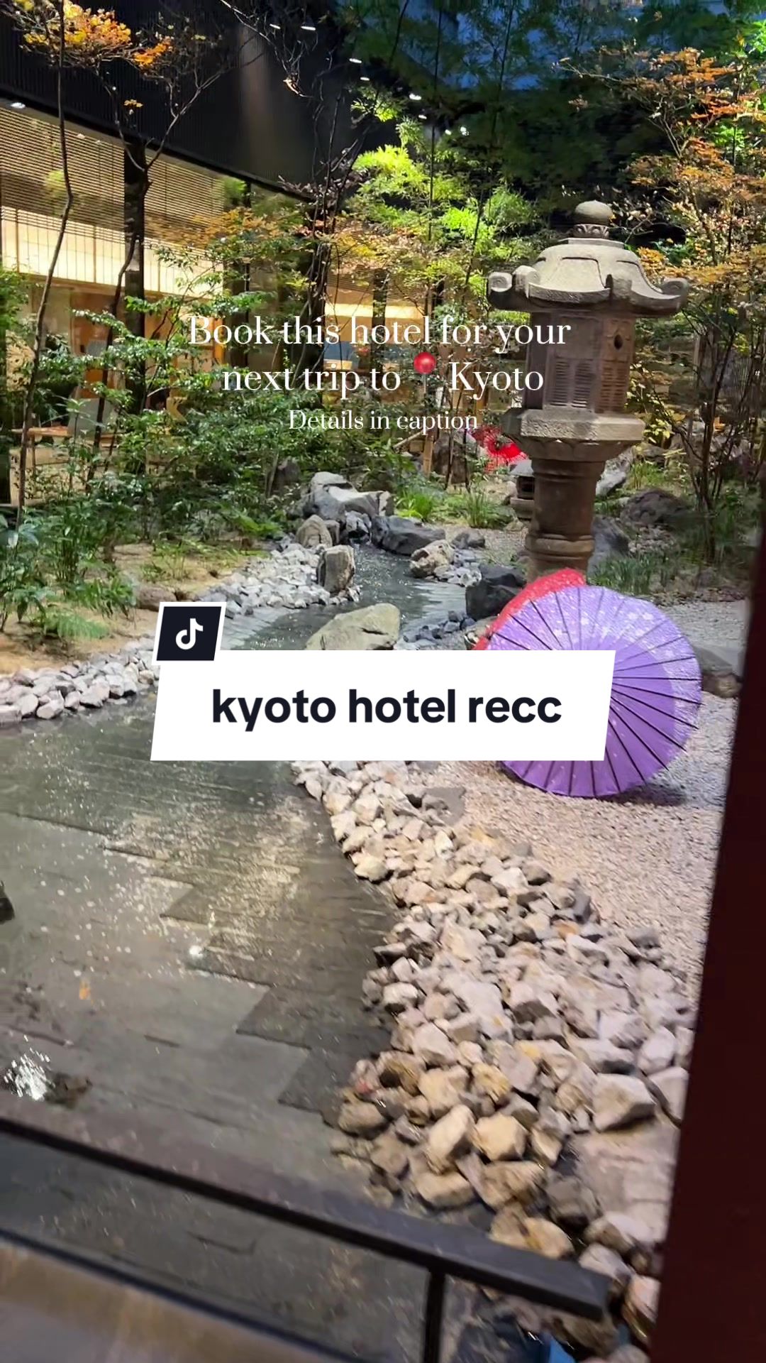just a 7 min walk to Kyoto station and alot of popular food spots right downstairs! This hotel is no