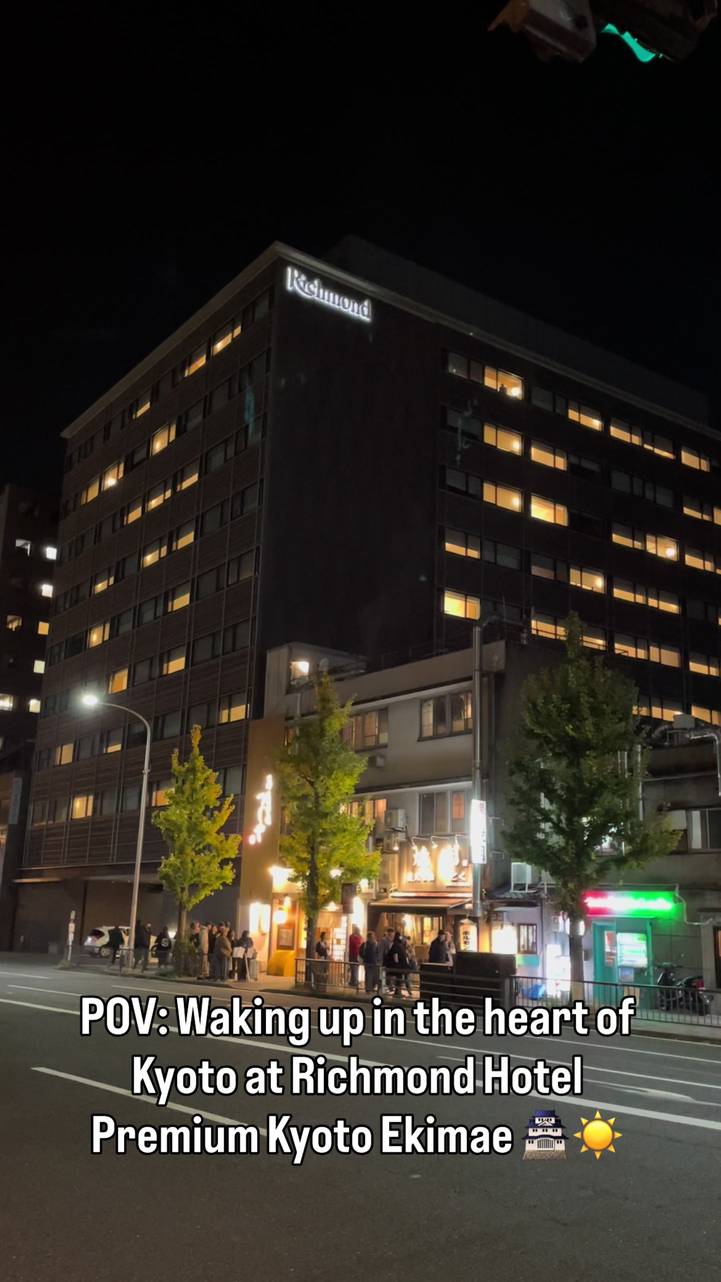 Japan 🇯🇵 Guide by: @pov_japan_ 

Walking distance from the station, top-tier comfort, and that Kyo