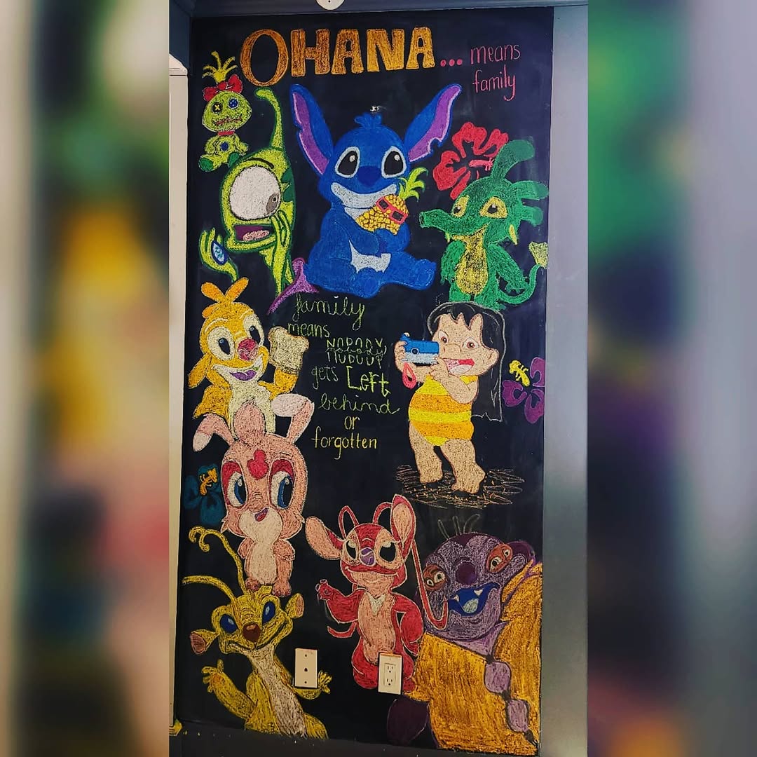 Ohana means Family...
Family means nobody gets left behind or forgotten! 💙🍍 
#caprisuitesanaheim #
