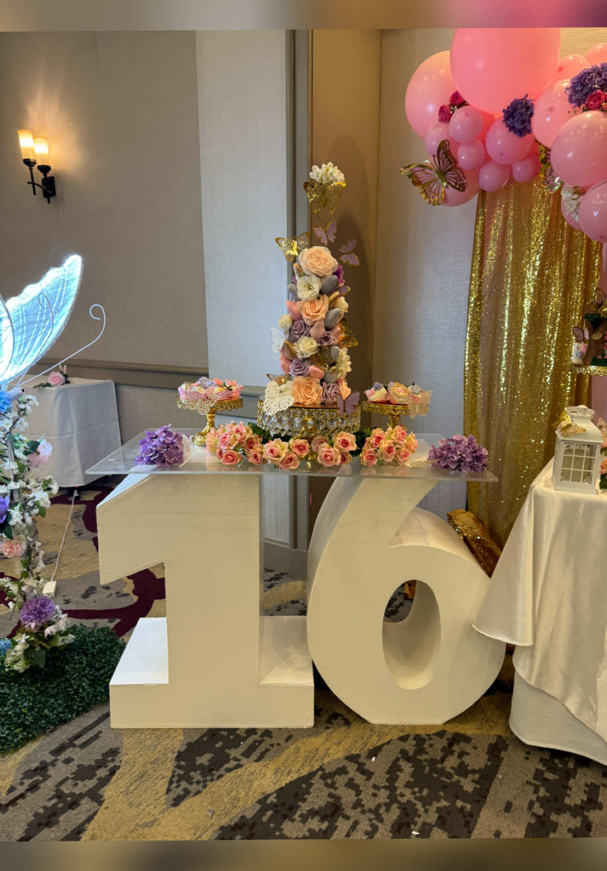 #sweet16 #love #doubletreebyhilton #norwalk #xv #fairy #princess #pwincesscreations #quince