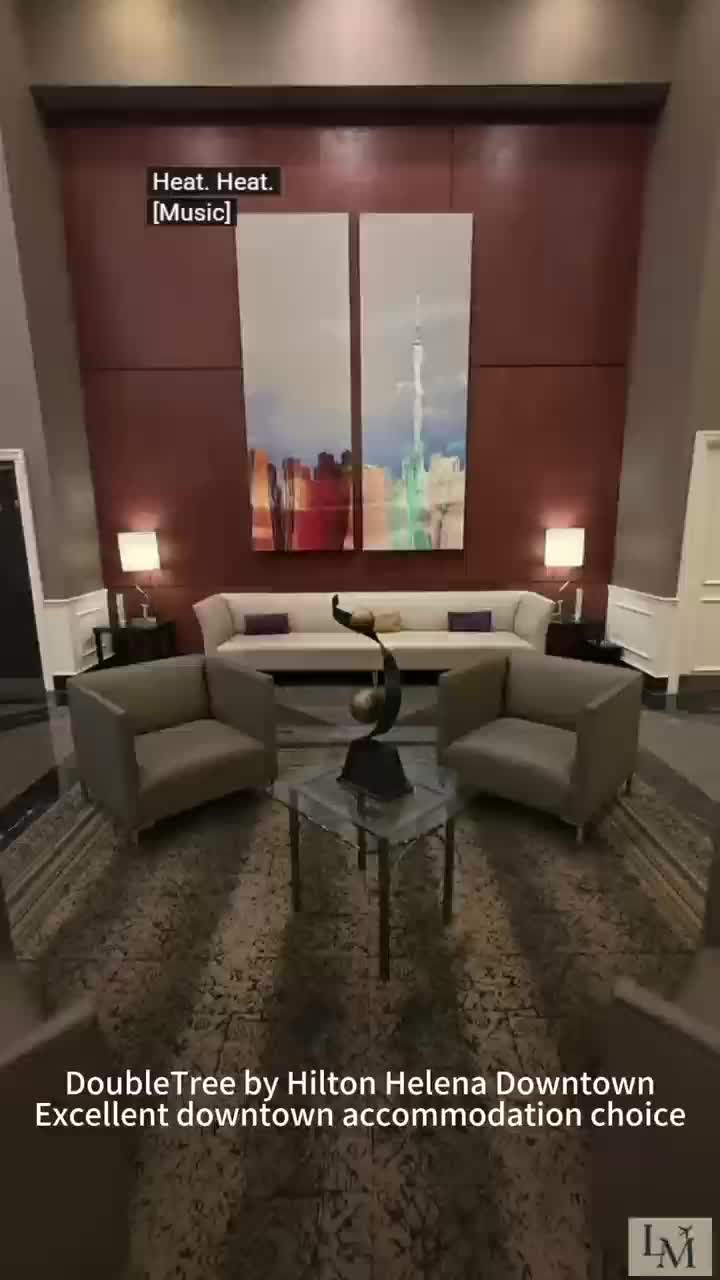 Downtown comfort, modern vibe
#DoubleTree by Hilton Helena Downtown
