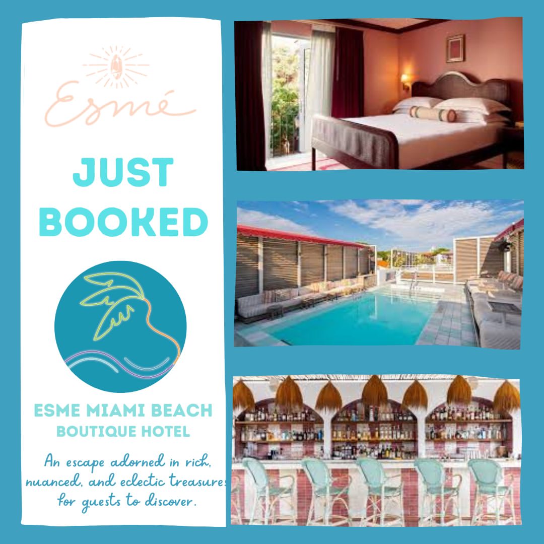 🏝️ Start Your Vacation Early at Esme Miami Beach! ✨

If you’re cruising out of Miami, why not treat