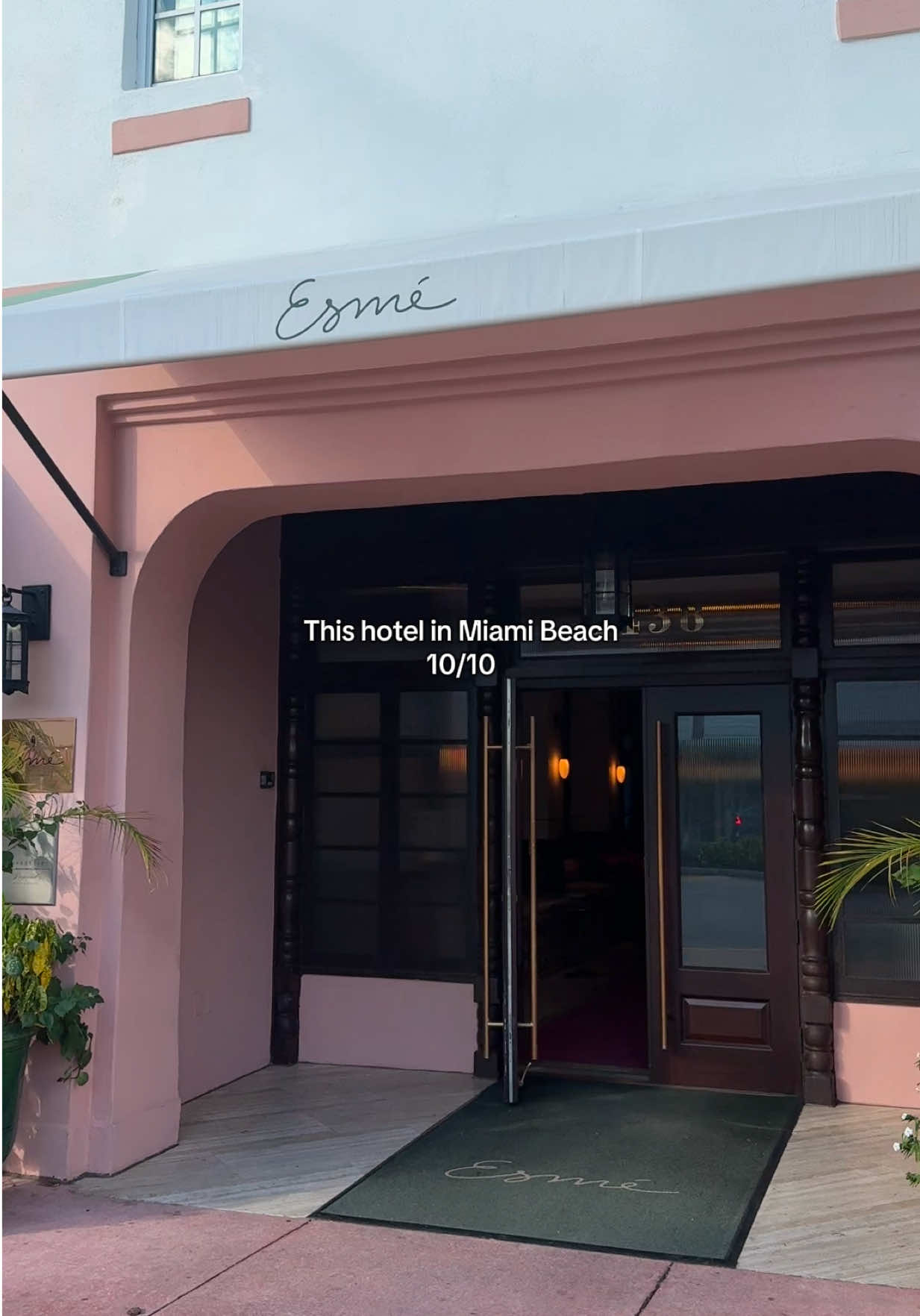 📍 Esmé Miami Beach #miami #miamibeach #wheretostay #traveltiktok #roadtripusa