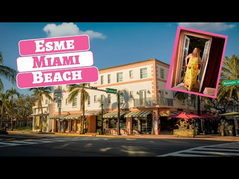 Esme Miami Beach Resort Tour + Room Tour | Pink Aesthetic ...