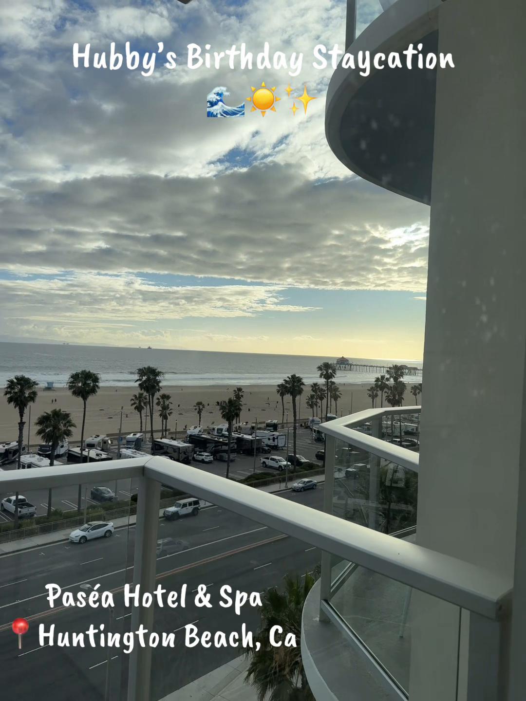 Nice Front Beach Hotel for the Hubbs Birthday to relax & do nothing. Yes, I spoil him too ♥️ #beach 