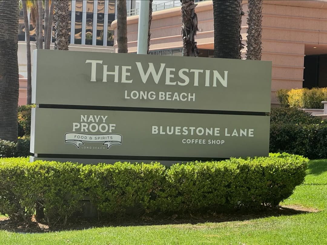 We stayed at The Westin in Long Brach before our cruise.  A nice hotel in Downtown Long Beach. The l