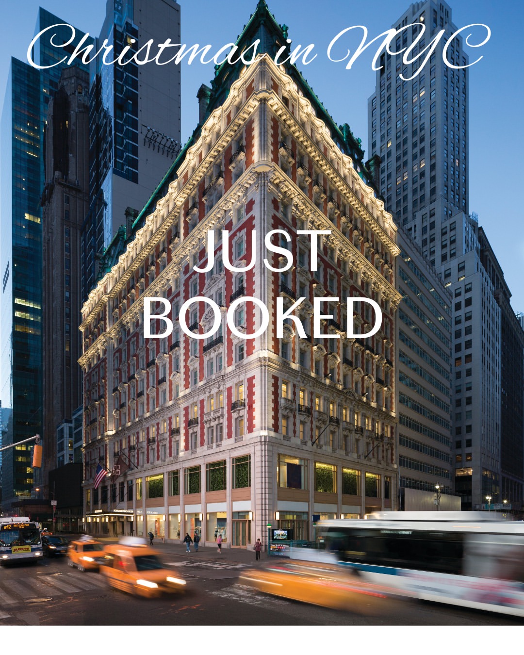 Just booked ✨ The Knickerbocker Hotel — where timeless New York glamour meets modern luxury, right i