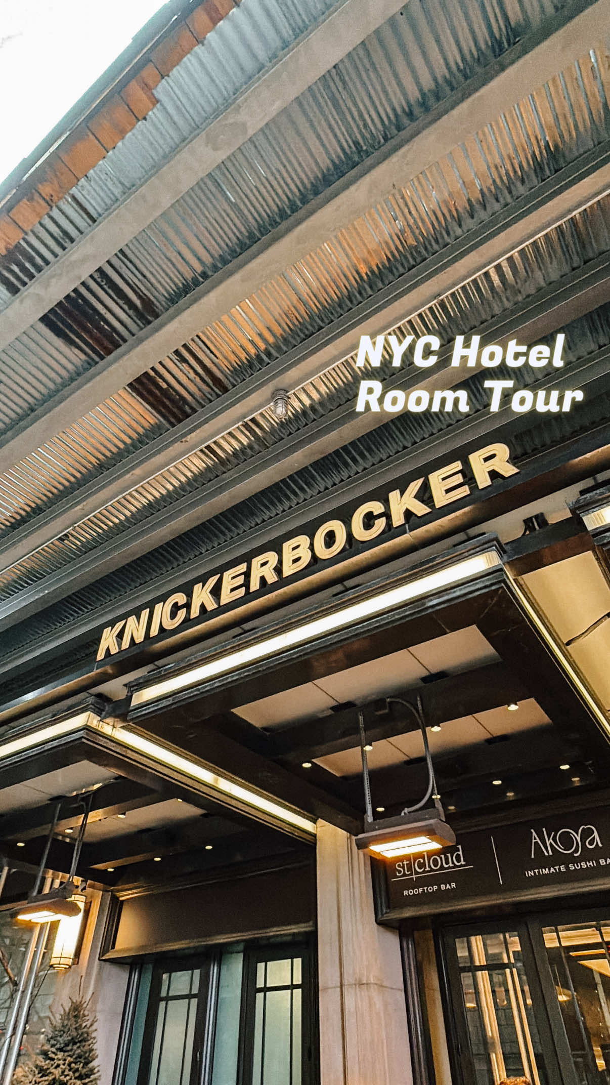 NYC hotel stays hit different when the location is this good 👏✨

Staying at the The Knickerbocker H